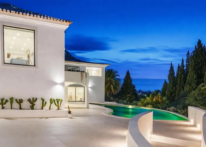 Villa Luxury Sea Views Smart Bliss, 2 Stunning Sea Views, Infinity Pool, Sauna, Gym, Cinema, Full Smart Technology And Full Privacy